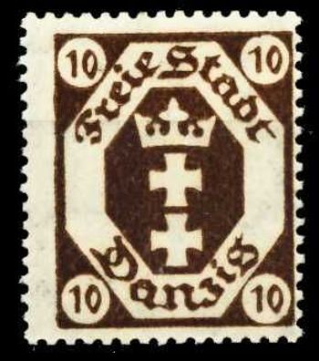 DANZIG 1921 Nr 74X postfrisch X4B9E06