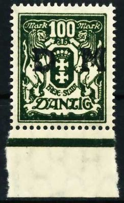 DANZIG Dienstmarken Nr 37 postfrisch URA X60D666