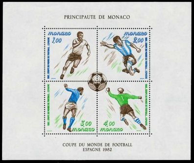 MONACO Block 20 postfrisch S0035AE