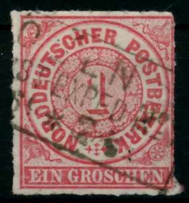 Norddeutscher BUND NDP Nr 4 gestempelt X8393B6