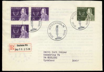 Schweden Nr 540Dl+540Dr+540A+541A BRIEF FDC X880F76