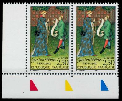Frankreich 1991 Nr 2845 postfrisch WAAGR PAAR ECKE-ULI X88CEC6