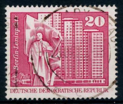 DDR DS AUFBAU IN DER Nr 1821 gestempelt X68ABFE