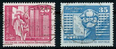 DDR DS AUFBAU IN DER Nr 1820-1821 gestempelt X68AD02