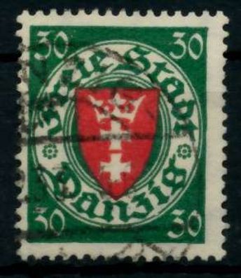 DANZIG 1924 Nr 198xb gestempelt X6D386A