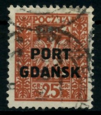 PORT GDANSK Nr 22 gestempelt X6E663A