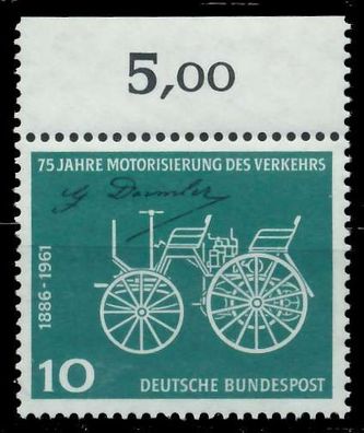 BRD 1961 Nr 363w postfrisch ORA X7E8826