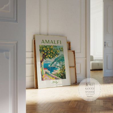 SOMMER POSTER SUMMER Vibes · Geschenkidee · Sonne Meer Strand · Kunstdruck