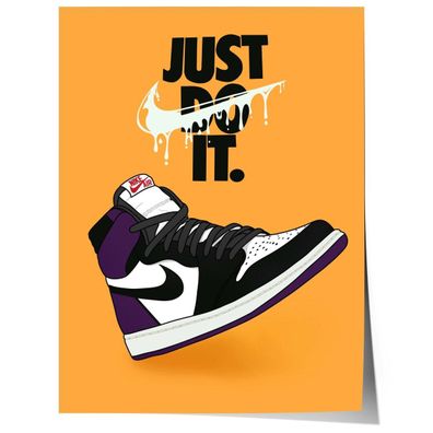 Streetwear Sneaker Poster · Urban Hype Wall Art · Urban Sneakerhead Pop Art