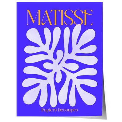 Henri Matisse Poster · Papiers Découpés Abstrakte Form · Moderne Französische