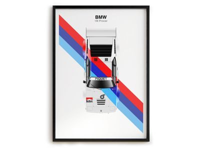 Poster Formel 1 Rennwagen Helm Rennfahrer Name Unterschrift · Deko Print ohne