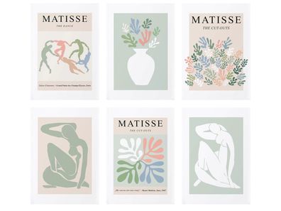 Poster Matisse Blumen Körper| Bilder Wohnzimmer | Wandbilder Schlafzimmer | D