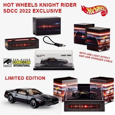 Knight Rider K.I.T.T. + Light - Hot Wheels SDCC Exclusive LED Scanner 1:64 ?