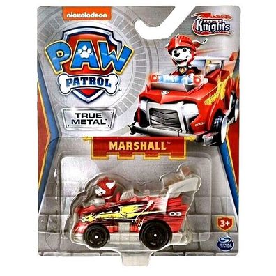 PAW Patrol Marshall - Rescue Knights Paws True Metal 1:55 NEU ?