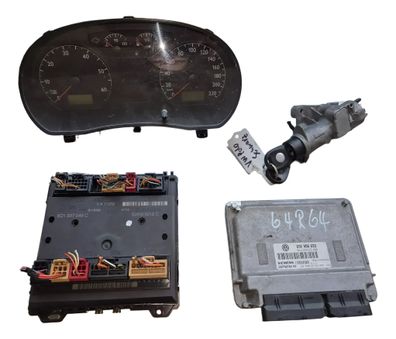 VW Polo 9N 1.2 12V 47KW Motorsteuergerät 03D906023 B Set