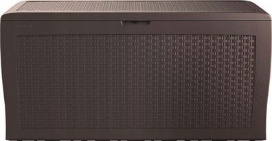 KETER Gartenkiste Samoa, 270L, Braun, 117 x 44 x 57 cm