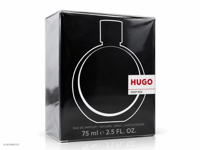 HUGO BOSS Deep Red Eau de Parfum 75ml Damen Parfum Spray Neu OVP