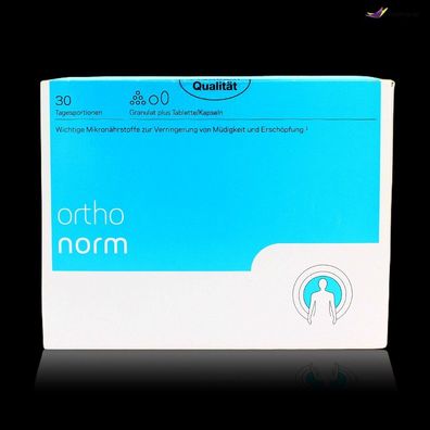 OrthoNorm® Granulat + Tabletten - 30 Tagesportionen
