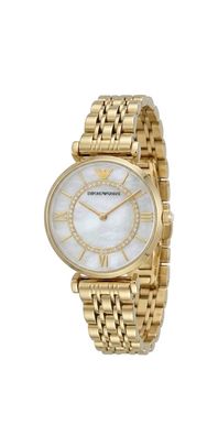 Emporio Armani Gianni T Bar Damenuhr Goldfarben AR1907