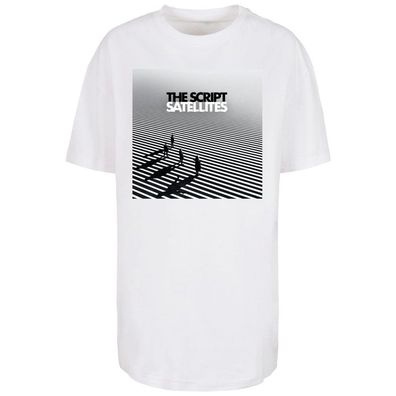 Merchcode Damen T-Shirt Ladies The Script Satellites Album Cover Oversized
