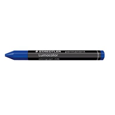 5x STAEDTLER® 236-3 Universalkreide Lumocolor perm blau
