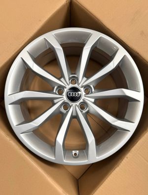 1x Original Audi A4 S4 8W B9 18 Zoll Alufelge S-Line 8W0601025H 8,0Jx18 ET40 NEU