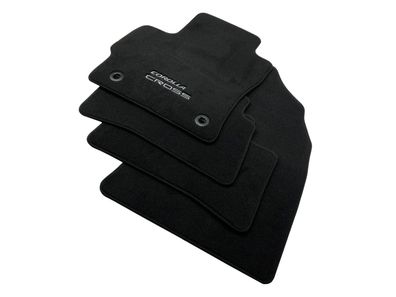 Original Toyota Fußmatten Velours Corolla Cross Stoff schwarz Teppich Textil