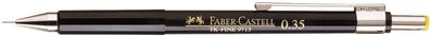 10x Faber-Castell 136300 Druckbleistift TK® FINE - 0,35 mm, HB, dunkelgrün