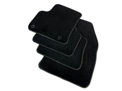 Original Fussmatten Velours schwarz Peugeot e-208 Teppich Stoff Opel Corsa-e F