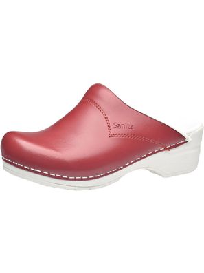 Sanita Clogs Herren Sandalen Pastel Red