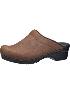 Sanita Damen Clogs Original-Sonja Textured Oil Op 450247