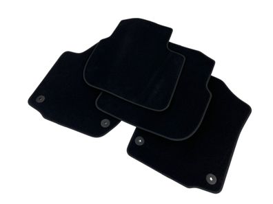 Original Seat Fussmatten Velours Toledo IV KG Stoff schwarz Textilmatten Teppich