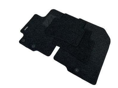 Original Kia Fußmatten Textilmatten Rio YB schwarz 4 teilig Logo Teppich Stoff