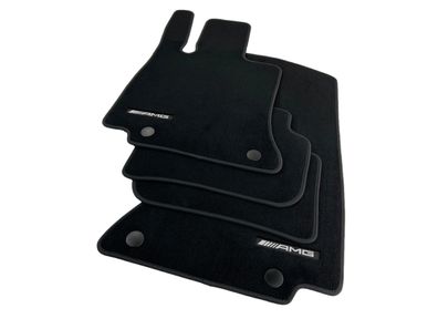 Original AMG Fussmatten Velours schwarz Mercedes-Benz CLE Coupe 236 Teppich Auto