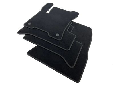 OEM Fußmatten Velours schwarz Mercedes-Benz EQB X243 Original Original Teppich