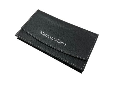 Bordmappe Mercedes-Benz schwarz Servicemappe Betriebsanleitung Original Mappe