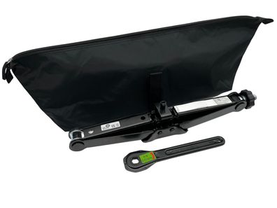 Original Wagenheber Scherenwagenheber 1450kg Mercedes Set Werkzeug Tasche 420mm