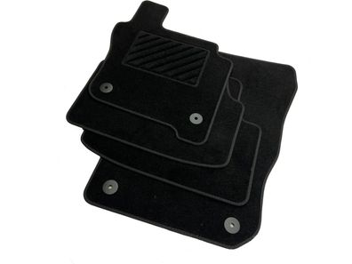 VW Golf 8 E-TSI Fussmatten Velours schwarz Original Rechtslenker RHD ab Bj.2020