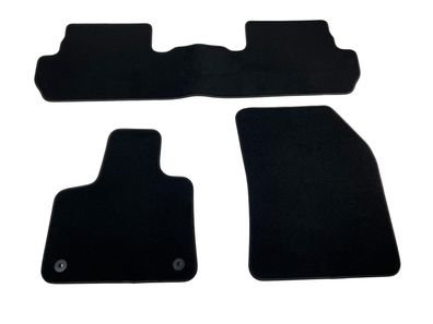 Original GT-Line Fußmatten Velours schwarz Peugeot 3008 II Teppich Stoff Textil