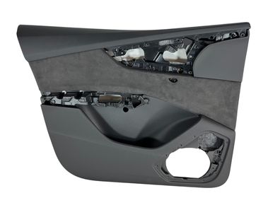OEM Audi Türverkleidung Q7 Alcantara schwarz 4M Innenverkleidung Innentür hinten