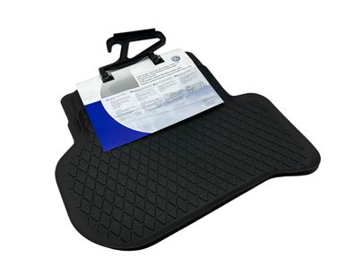 Original VW Gummimatten Fußmatten Golf Plus 5M schwarz hinten Allwetter Gummi