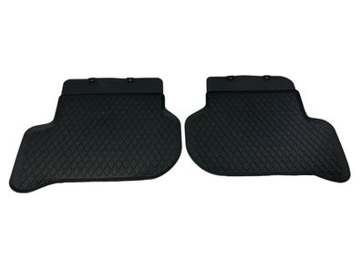 Original VW Gummimatten Fußmatten Golf Plus 5M schwarz hinten Allwetter Gummi