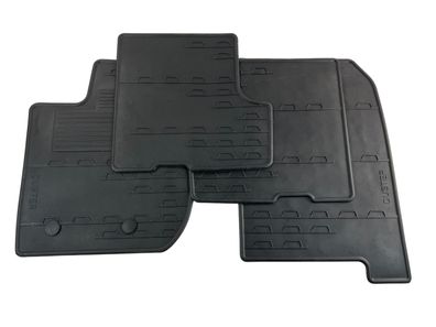 OEM Dacia Gummi Fussmatten schwarz Gummimatten Duster 1 HS Original mit Logo