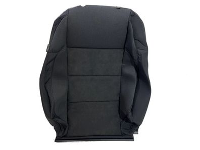 Lehnenbezug Lehne Beifahrersitz Stoff VW Golf 6 Jetta 3 Rechts Alcantara schwarz