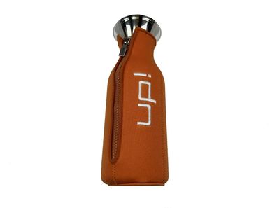 VW UP! Flasche Glasflasche Kühlschrankflasche Trinkflache Karaffe Orange