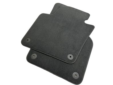 Original VW Fussmatten Sharan 7N Seat Alhambra vorne Velours Teppich Palladium