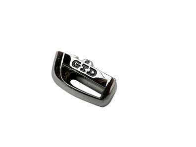 OEM VW GTD 7 Kappe Schlüssel Emblem Schlüsselkappe Autoschlüssel Deckel Chrom 5G