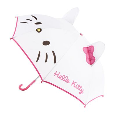 Hello Kitty Regenschirm Kinder mit Applikationen für Regentage