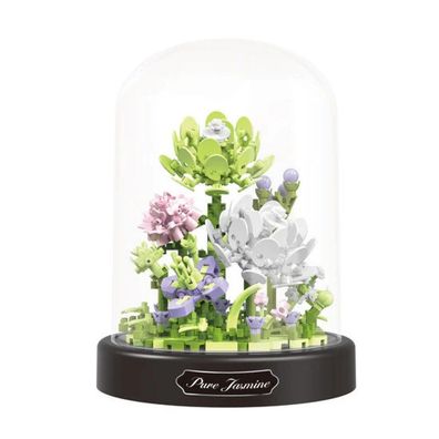 Balody Mini Blocks &ndash; Jasminblütenstrauß im Glas