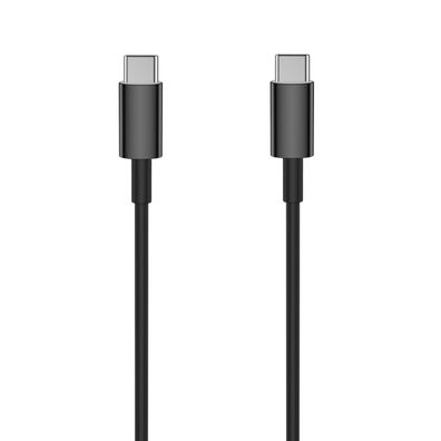 Setty Ladekabel USB-C auf USB-C 1m 15W 3A Schwarz